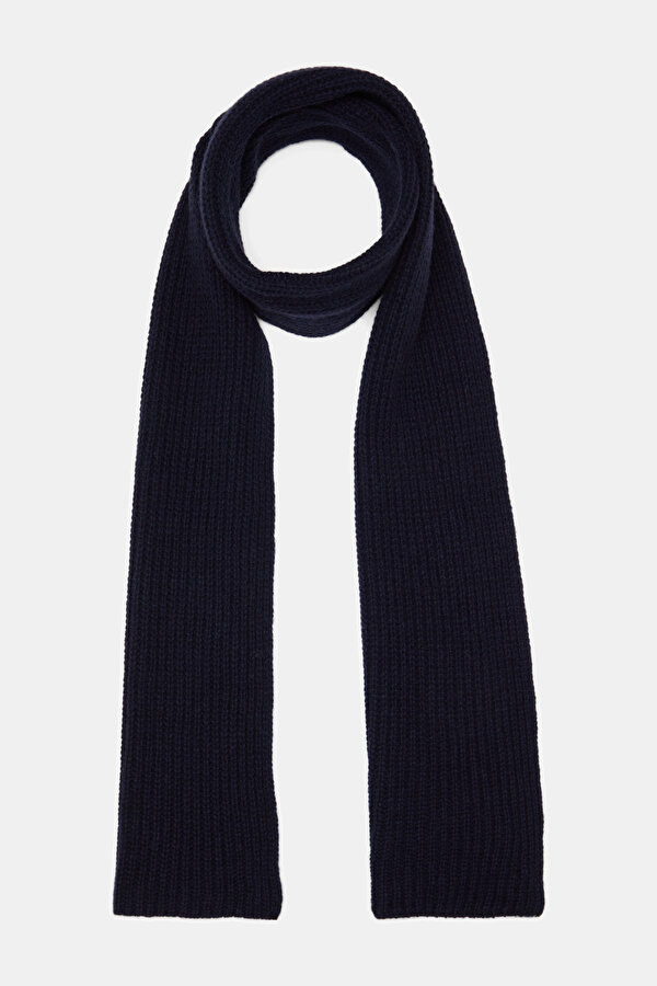 NAVY BLUE CASHMERE WEFT